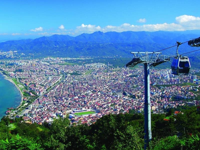 جولة مدينة أوردو (التلفريك)